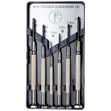 Excel Blades 6 Piece Precision Screwdriver Set 55662IND